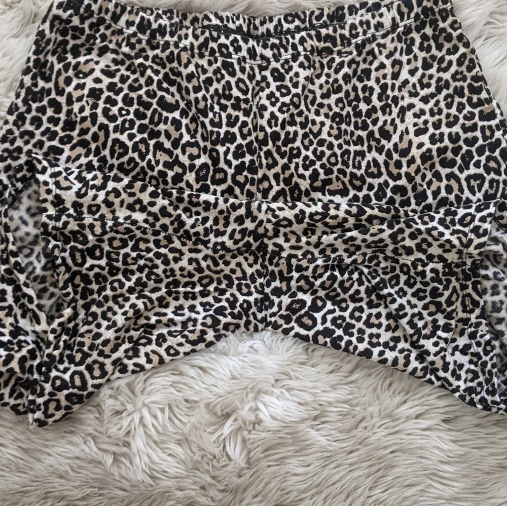 Leopard Print Bike Shorts